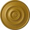 Ekena Millwork Dylar Ceiling Medallion (Fits Canopies up to 6 1/4"), Hand-Painted Pharaohs Gold, 30"OD x 2 1/4"P CM30DYPGS - alternate 1